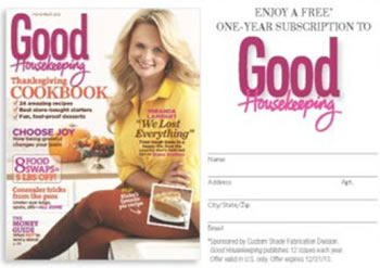 free Good Housekeeping Magazine subscription