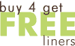 Buy 4 Bamboo shades get Free liners!