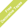 Free Decorative Tapes