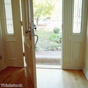 Sprucing up a foyer creates a good first impression for a home.