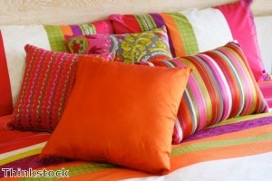 The colors brought into a room can set the tone of it, according to Feng Shui.