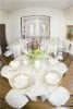 Dining rooms can be reconfigured to suit the occasion.