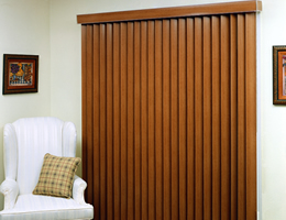 Vogue Wood Vertical Blinds
