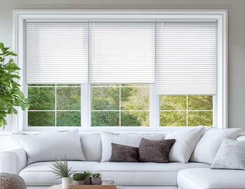 1 INCH CORDLESS MINI BLINDS UP TO 66 X 48 - WINDOW BLINDS