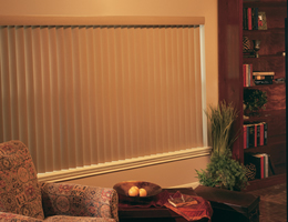 Leather Look 3 1/2" Vertical Blinds