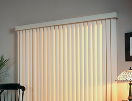 Aspen Faux Wood Vertical Blinds