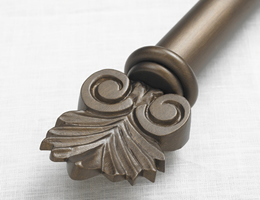Grande Papyrus 1 1/2 Inch Iron Drapery Rod