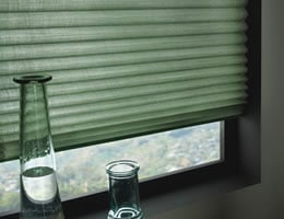 Light Filtering Pleated Shades w/ No Holes Privacy