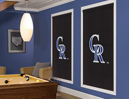 Colorado Rockies Roller Shades