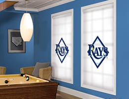 Tampa Bay Rays Roller Shades