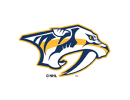 Red Nashville Predators® Roller Shades