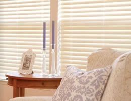 Privacy 2 1/2" Faux Wood Blinds