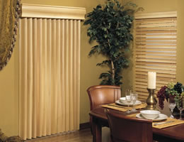 Limited Editions S-Curve Vertical Wood Blinds