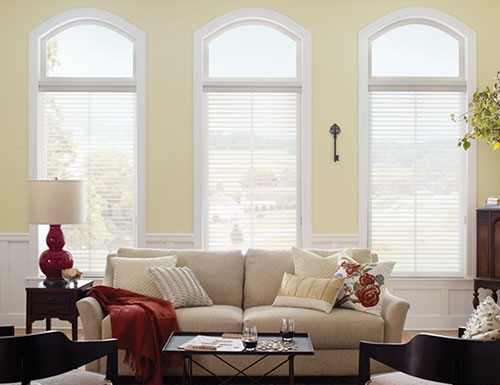 Horizontal Fabric Shade At Blinds Chalet Good Housekeeping 3 Light Filter Sheer Shades