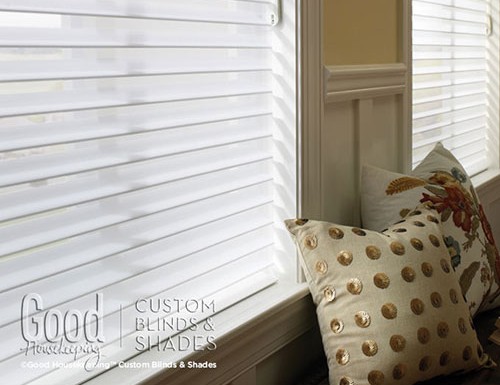 Good Housekeeping 3" Room Darkening Sheer Shades