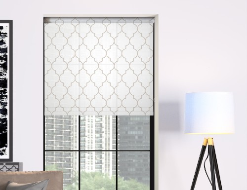 Contemporary Printed Roller Shades