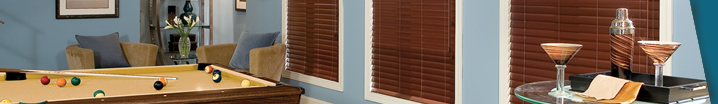 Family Room Window Treatments - Blinds, Shades and Shutters