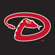 Alternate Logo - Sedona Red on Black
