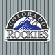 Main Logo - Black/Purple on Grey Pinstripes