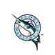 Blue - Main Logo - Turquoise/Grey on White
