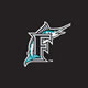 Blue - Alternate Logo - Turquoise/Grey on Black