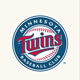 Blue - Main Logo - Red/Blue on Off White