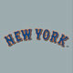 Jersey Logo - Blue/Orange on Grey