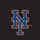 Alternate Logo - Blue/Orange on Black