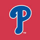 Alternate Logo - Blue/White on Red