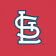Blue - Alternate Logo - White/Blue on Red