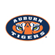 Auburn Tigers Logo on White
