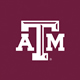 Texas A & M Logo on Maroon