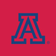 Arizona Logo on Red