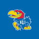 Jayhawks Logo on Blue