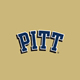 Pitt Logo on Gold
