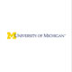University of Michgan Logo on White