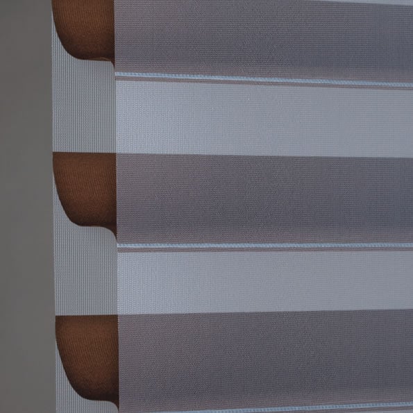 Light Filter Horizontal Sheer Shades in Cocoa