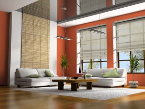 Minimalist Designers often appreciate motorized shades.