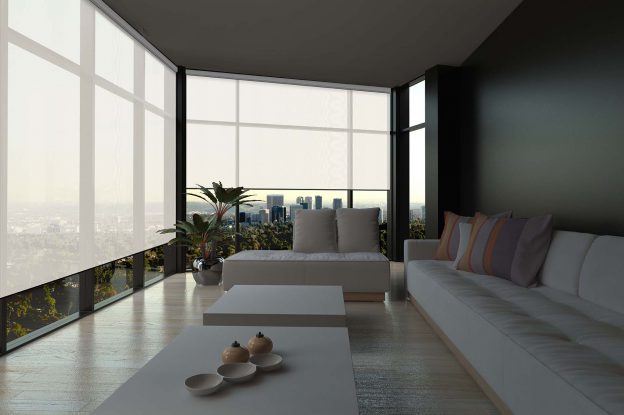 Blinds Chalet has many motorized window shades compatible with smart homes for home automation.