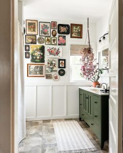 How to Pick the Best Shades for Windows? cordless magnetic roman shades in sand_bathroom_thebrownfieldhome