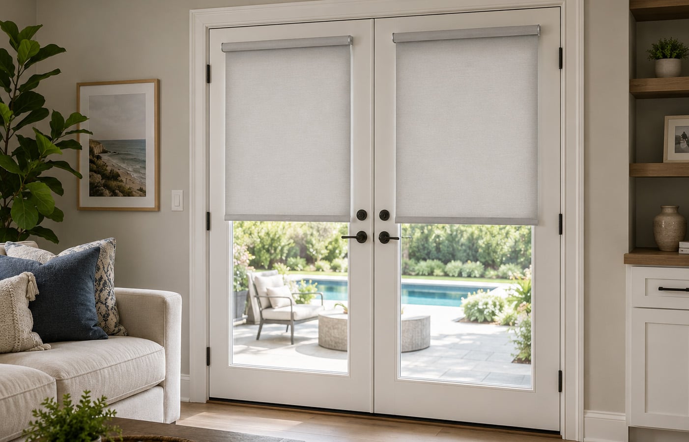 How to Install French Door Blinds