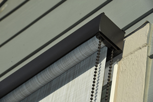 shades exterior porch outdoor cord blinds patio pull shade solar types screen headrail chalet crank three different known cords there