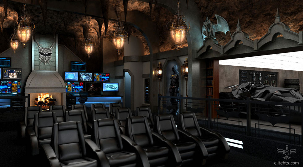 Amazing Dark Knight Rises Home Theater