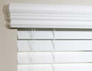 Faux wood blinds