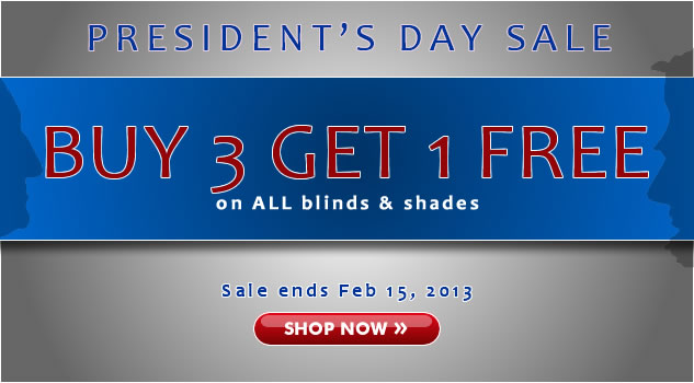 Presidents Day Sale! 30% + Buy 3 Get 1 FREE!