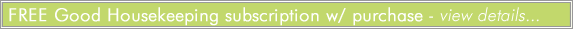 Free Good Housekeeping magazine subscription
