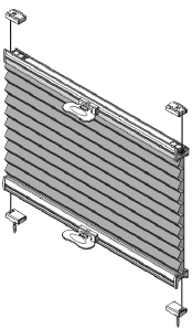 Cordless Top Down Bottom Up cell shades