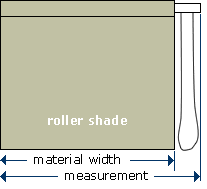 Comfortex Roller Shade Diagram