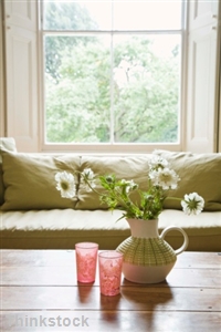 Control light with cordless top down bottom up shades