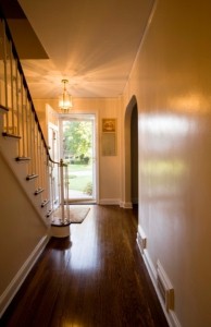 A home's entrance is where the first impression of the decor is made on visitors.